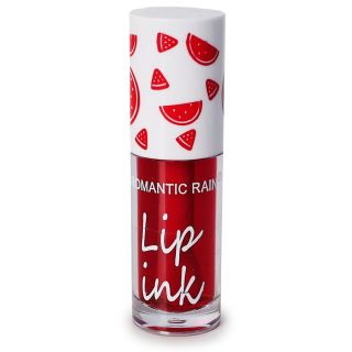 Tinta Labial Humectante Romantic Rain Con Extractos Aroma Y Estampado Frutas 8.6 Cm | R2731