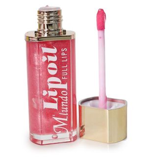 Lip Gloss Brillo Labial Mlundo Con Glitter De Colores Y Aroma Frutal Envase Ovalado 8.3 Cm