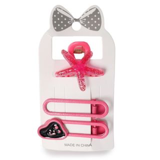 Picos Garza De Metal Rectangulares Y Pinza Con Estrellas De Acrílico Varios Colores 13.5 Cm | HU-SP2099