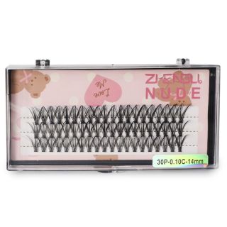 Pestañas Postizas En Grupo Seminaturales ZJENGLI NUDE En Estuche Osos 11.5 Cm | XQ-22-934
