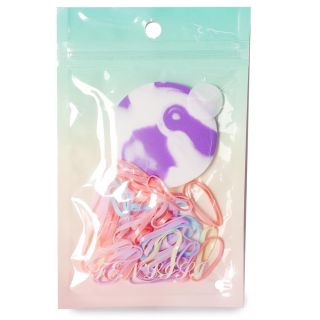 Aplicador Para Maquillaje Esponja Circular Suave De Colores Con Ligas Elásticas 15 Cm | G195-6H-171