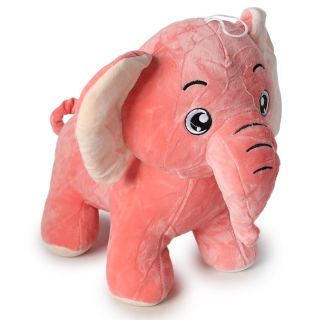Elefante De Peluche Mediano En Color Melón Con Una Medida De 30 Cm | P300321