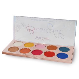 Sombras Para Ojos De Larga Duración En Estuche Rectangular Ten Coco Flores 18.3 Cm | KUN-4003