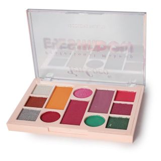 Sombras Para Ojos Ten Coco En Estuche Rectangular Tonos Con Brillos 12.2 Cm | KUN-4006