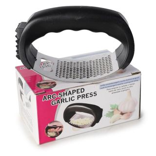 Rallador Machacador De Ajos Ovalado De Acero Con Mango De Plástico 11 Cm | RO-L291