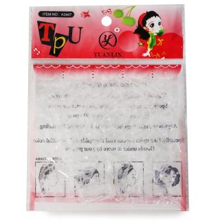 Ligas Gruesas Elásticas De Color Transparente TPU En Bolsa Rosa Yuan Lin Muñeca 17 Cm | Y-36