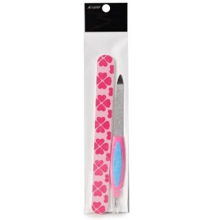 Limas Grandes Dobles Estampadas De Colores Con Quita Cuticula Fenlili 18 Cm | SC25-M81