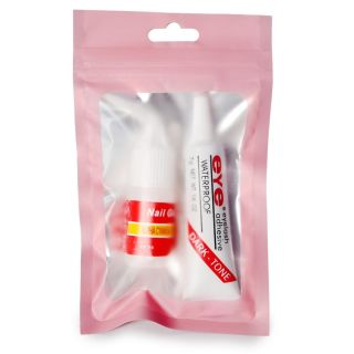 Pegamentos Para Uñas Y Pestañas De Larga Duración En Bolsa Metalizada 13 Cm | M25-BB151