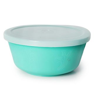 Toper De Plástico Mediano En Colores Solidos Grabado Tulipanes Tapa Natural 16 x 7 Cm | FMV