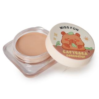 Corrector Facial Miss Fon Cremoso En Estuche Cuadrado Tapa Capibaras 4.4 Cm | GS06