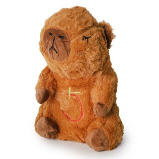 Capibara Para Dormir Que Respira Con Luces Y Musica En Color Café 25 Cm | KUN-4274