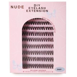 Pestañas Postizas Seminaturales En Grupo Efecto Alargado Nude En Estuche 14.5 Cm | HM25X-23