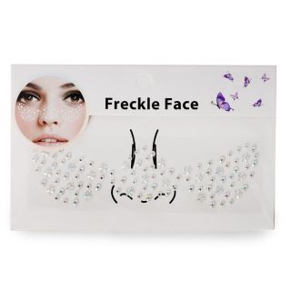 Sticker Decorativo Planilla Con Piedras Faciales De Colores Y figuras 18 Cm | 25MK-M-91