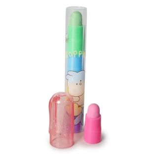 Goma Borrador Escolar En Forma De Lapíz Con Puntillas Colores Estampado Niños 11.7 Cm | JH-P1035
