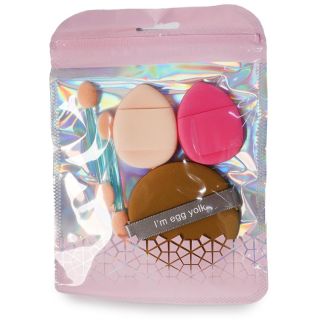 Aplicadores Para Sombra Y Esponjas Con Listón Para Maquillaje Varios Colores 15 Cm | XQ-33-169