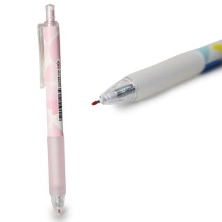 Pluma Escolar Tinta Negra De Gel En Envase De Plástico Estampada Líneas 14.5 Cm | XQ-33-155