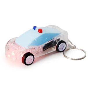 Llavero Mediano Con Patrulla De Fricción Plástico Con Luces De Colores 6.5 Cm | HM25R-30