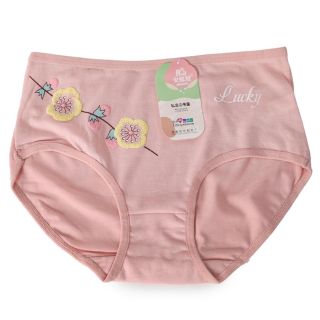 Calzon Para Niña De Tela Y Algodón Elástico Con Resorte Lucky Estampado Flores Unitalla | MAFU