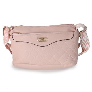 Bolsa De Mano Grande De Vinil Cuadriculado BINK Con Correa Varios Colores 26 Cm | MAFU