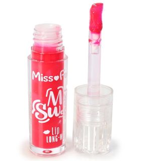 Lip Gloss De Aceite Miss Fon De Larga Duración Con Aroma Frutal Envase Transparente 9.2 Cm | CY36