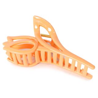 Pinza Grande De Plástico En Forma De Flor Tulipán Con Hojas Varios Colores 13 Cm | XQ-39-404