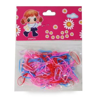 Ligas Latex Mini Elásticas En Colores Rosa Y Azul En Bolsa Cartón Rosa Muñeca 10 Cm | ZZC-105