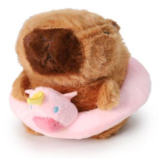 Llavero Grande Capibara De Peluche Con Llanta Animales Varios Modelos 11 Cm | KUN-4427