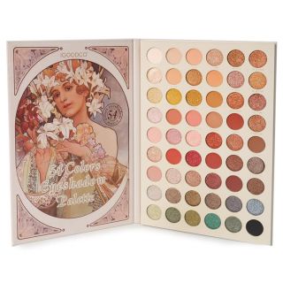 Sombras Para Ojos Igoodco Con 56 Tonos Metalizados En Estuche Mujer Flores 26 Cm | MS1128