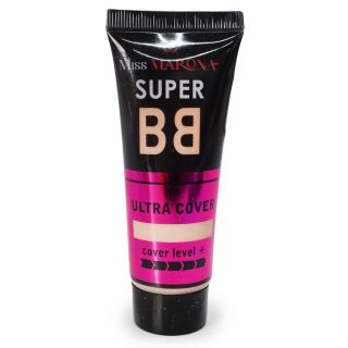 Maquillaje Facial Miss Marona Super BB De Larga Duración Envase Negro Línea Lila 40 Ml | HU-FD2048R