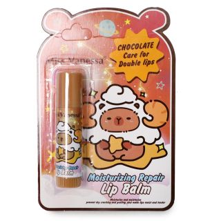 Bálsamo Labial Miss Vanessa Hidratante Con Aroma Chocolate Reparador Capibara 7.5 Cm | HU-CG2042