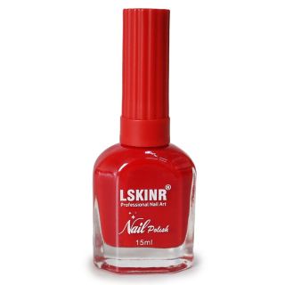 Barniz Esmalte Para Uñas LSKINR En Envase De Vidrio Cuadrado Ovalado Tapa Líneas 15 Ml | 7072 HU-JY2086