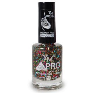 Barniz Esmalte Para Uñas YM Pro En Envase De Vidrio Tapa Negra Tonos Brillos 20 Ml | HU-JY2095
