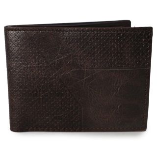 Cartera Grande De Vinil En Color Marrón Grabada Varios Modelos 11.5 Cm | Trok