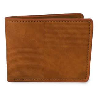 Cartera Grande De Vinil En Color Café Claro Grabada Varios Modelos 11.5 Cm | Trok