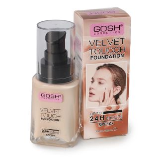 Maquillaje Facial Gosh Velvet Líquido De Larga Duración En Envase De Vidrio 34 Ml | YL-0491