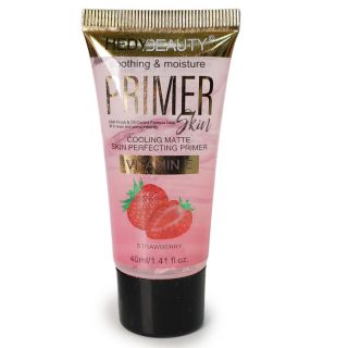 Primer En Gel Hedy De Larga Duración Con Vitamina E Y Extractos Frutale Línea Dorada 40 Ml | ZQR-033