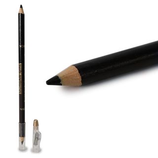 Lápiz Delineador Para Ojos En Color Negro Y Café 2 En 1 Morgan Con Sacapuntas 20 Cm | HG25O-13