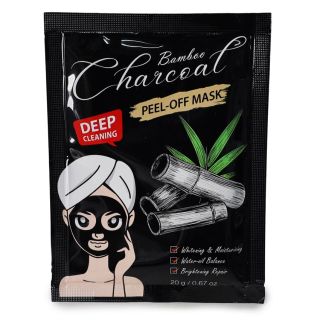 Mascarilla CQK Con Extractos De Bambú Y Carbón Activado Facial Estampada Muñeca 20 Gr | CQK-0700