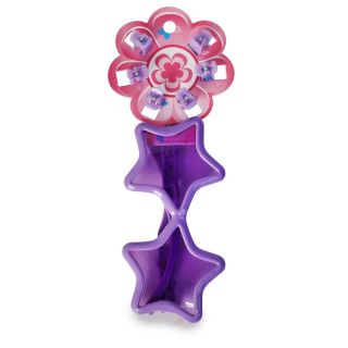 Lentes De Plástico Infantiles En Forma De Estrella Y Pinzas Mini De Colores Blíster Flor 18 Cm | HG25U-33