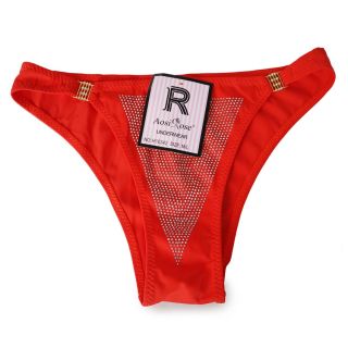 Tanga De Tela Con Resortes Y Piedras Con Acabados Dorados Varios Colores 30 Cm | Mafu