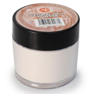 Acrílico Polvo Para Uñas MC En Tono Natural Mate Envase Transparente Tapa Negra 1 Oz 28 Gr | Mc