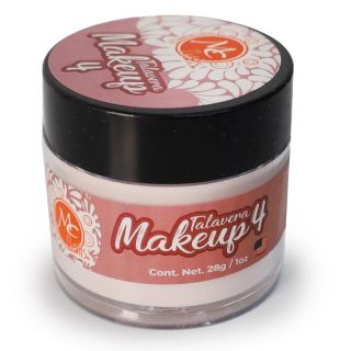 Acrílico Polvo Para Uñas Mc Talavera En Tono 4 Rosa Nude Envase Tapa Negra 1 Oz 28 Gr | Mc