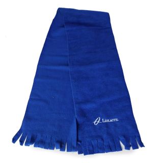 Bufanda Grande De Tela Peluche En Color Azul Liolactil De 146 x 21 Cm | Lio