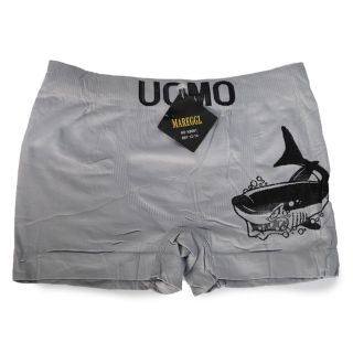 Boxer Infantil Grande De Tela Elástica Resortes Grabado Tiburón Talla De 12 A 14 Años | Mafu Uomo