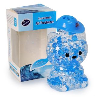 Aromatizante Oiaoda En Perlas De Hidrogel Con Aroma A Océano Azules Envase Gato 12 Cm | Mafu 334680