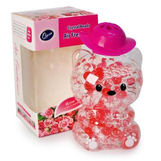 Aromatizante Oiaoda En Perlas De Hidrogel Con Aroma A Flores Rosas Envase Gato 12 Cm | Mafu 334680