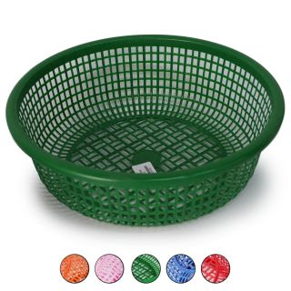 Escurridor De Plástico Grande 4 Circular Perforado Varios Colores 31.5 x 10 Cm | 4 FMV