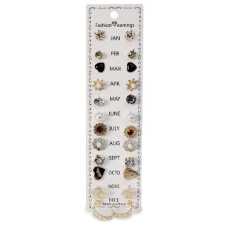 Aretes Cortos De Metal En Color Dorado Con Figuras De Colores Cubiertos Perlas Y Pedrería 16.5 Cm | ZXQ02722