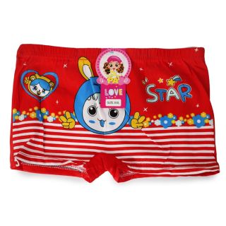 Short Calzón Para Niña Elástico En Colores Rosa Con Resorte Estampado Conejo XXL Y L | Mafu