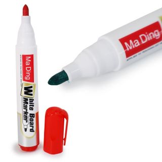 Marcador Escolar Para Pintarrón Mading Con Punta Delgada Varios Colores 13.5 Cm | WB-105